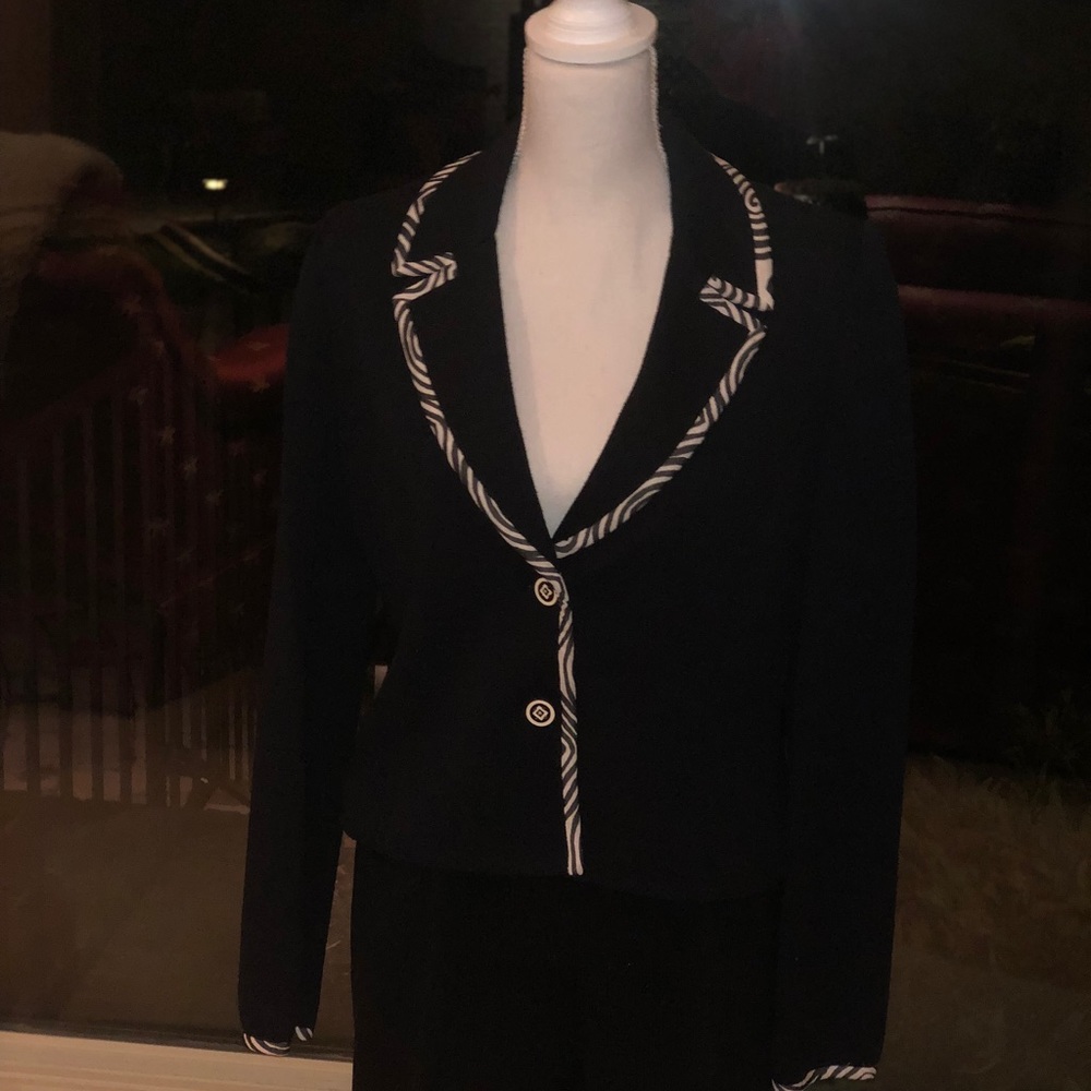 St John Collection Knit Pant Suit NWOT